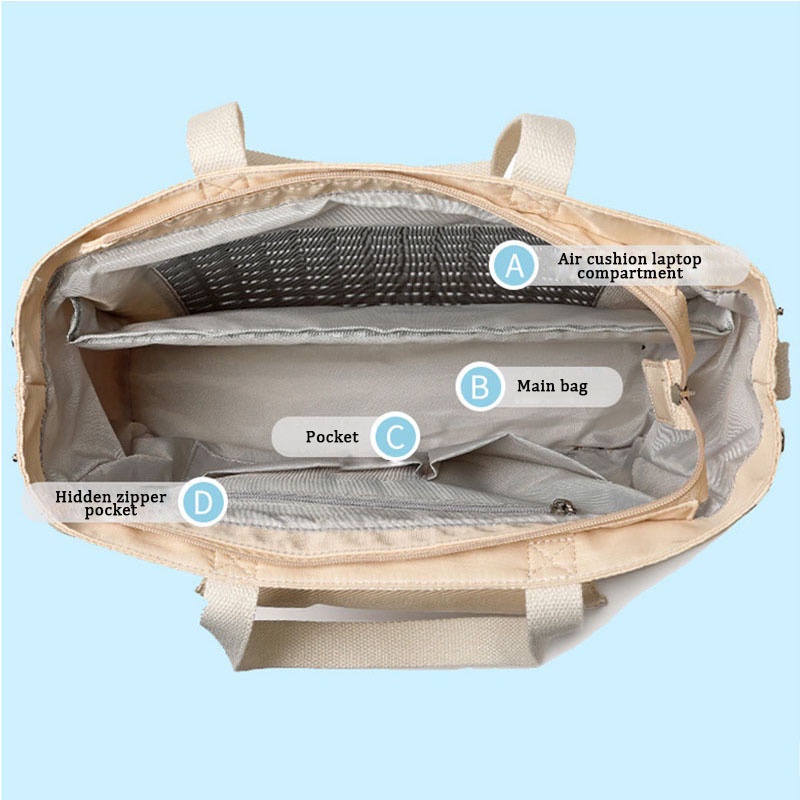 Túi đeo vai/ đeo chéo đựng máy tính xách tay 13.3 14 15.6 inch chống nước chống va đập cho nam và nữ