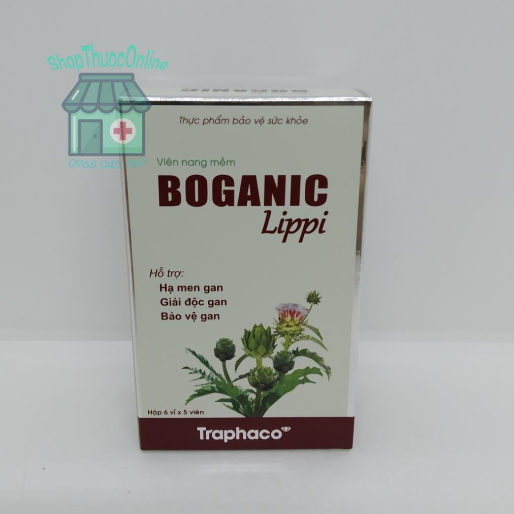 Boganic Lippi hộp 30 viên nang mềm
