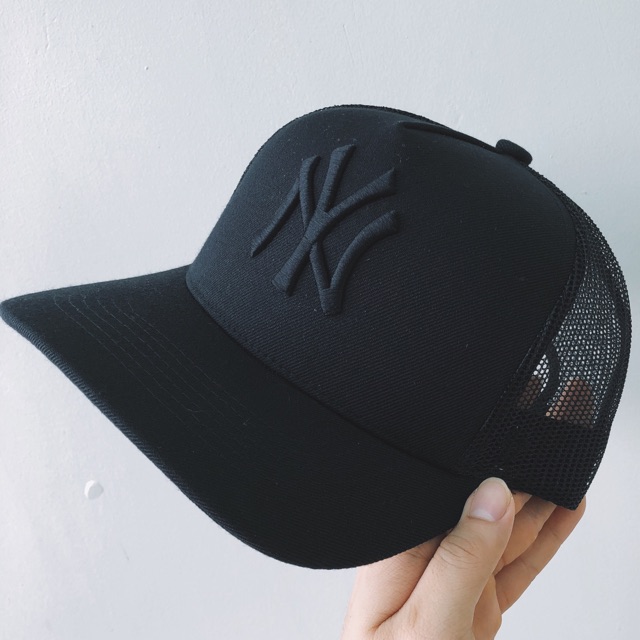 Nón logo NY, form trucker vuông đứng, big size | BigBuy360 - bigbuy360.vn