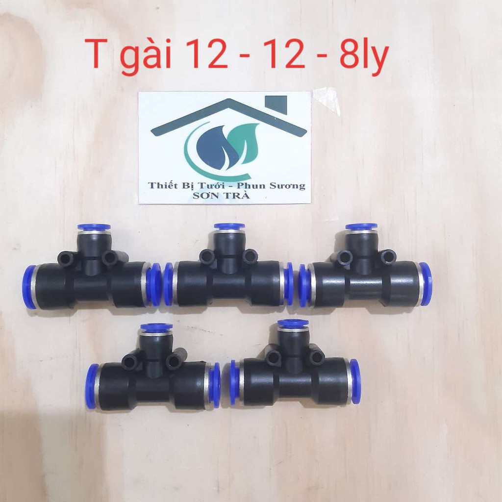 Đầu nối chữ T giảm PEG 12-12-8; 10-10-8; 8-8-6