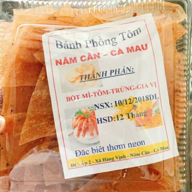 1KG ĐẶC SẢN PHỒNG TÔM CÀ MAU