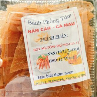 1kg đặc sản phồng tôm cà mau