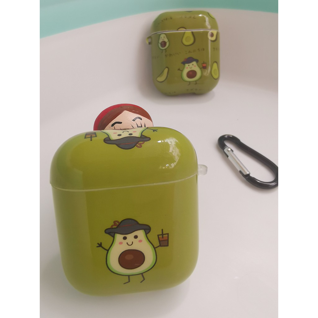 Apple AirPods case Avocado Wireless bluetooth Headphone protective cover for airpods 1 2