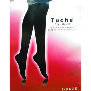 Quần tất giữ nhiệt Gunze Tuche Stylish Biz 150D- Nhật Bản (Đen - Freesize)