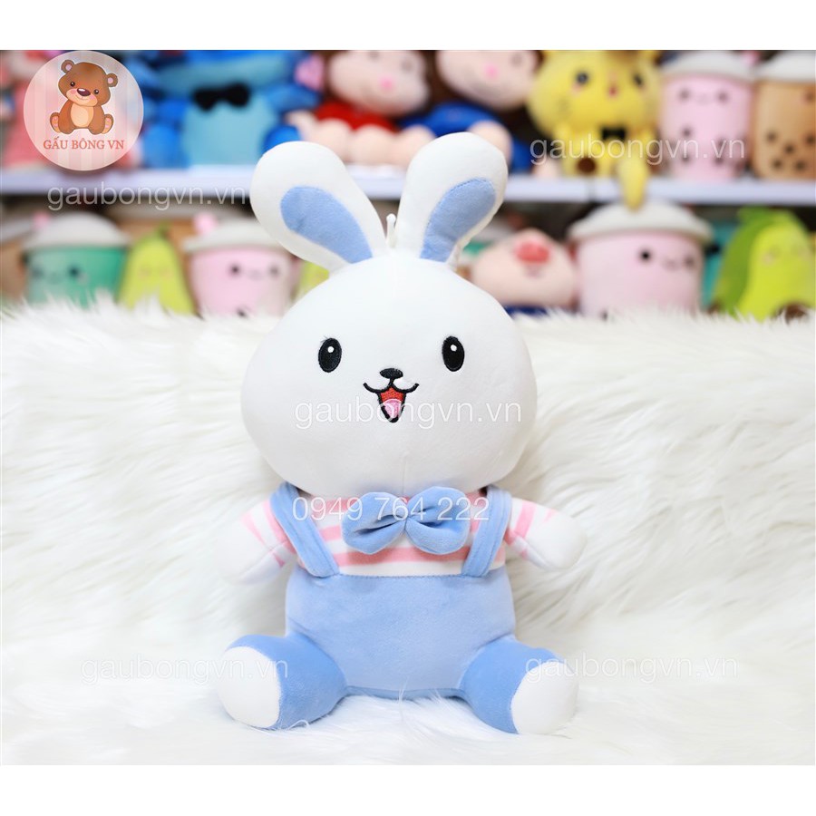 Gấu Bông Thỏ Cony Áo Kẻ Cao Cấp - Hàng VNXK