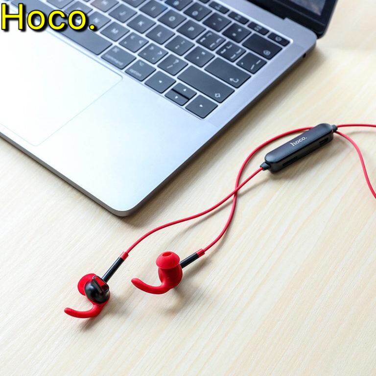 Tai nghe bluetooth nhét tai Hoco ES30 V4.2 Nghe gọi 4H, Hỗ trợ khe gắn thẻ nhớ - Hãng phân phối chính thức