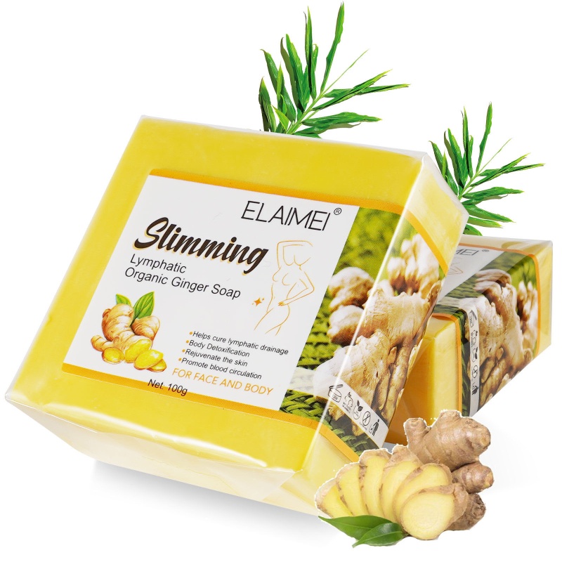 Xà Phòng Thải Độc Từ Gừng Hữu Cơ Làm Sạch Sâu Hiệu Quả YOUYO