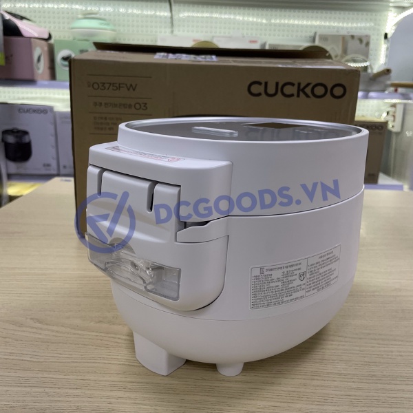 Nồi cơm điện tử mini Cuckoo 0.54L và 1.08L cho 2-6 người ăn CR-0375FW/CR-0675FW
