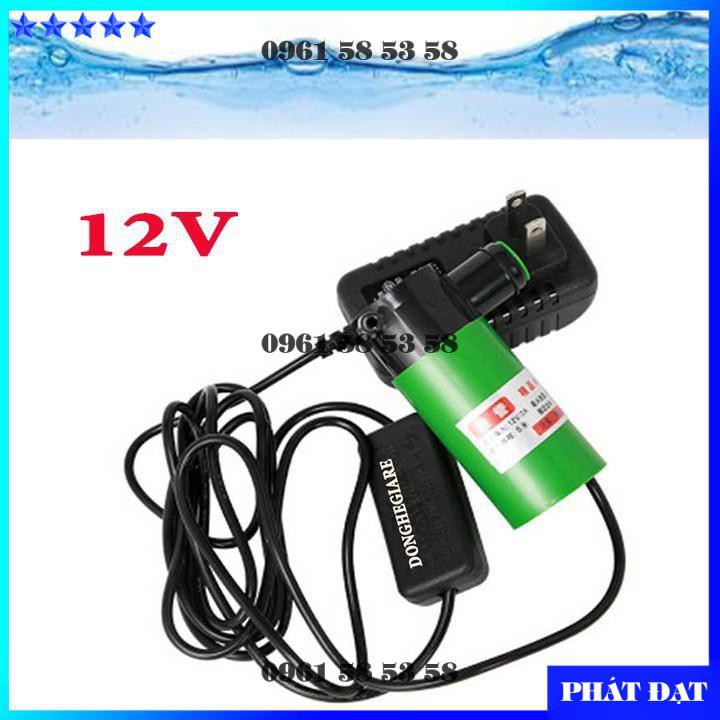 MÁY BƠM NƯỚC MINI_ BƠM CHÌM MINI 12V CHĂM SÓC HỒ NƯỚC BỂ CÁ - DCG