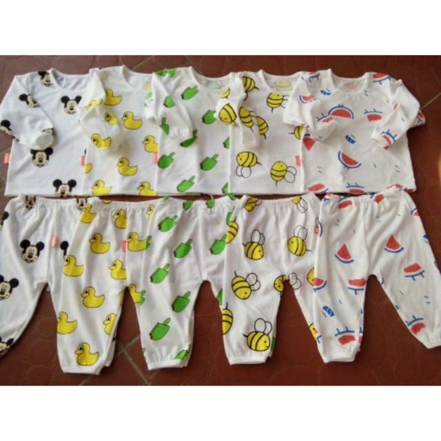 Set 5 bộ cater dài tay cho bé