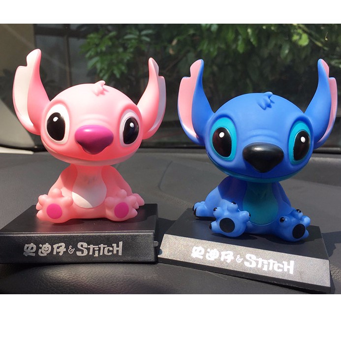 Mô Hình Nhân Vật Stitch Lắc Đầu Trang Trí Xe Hơi