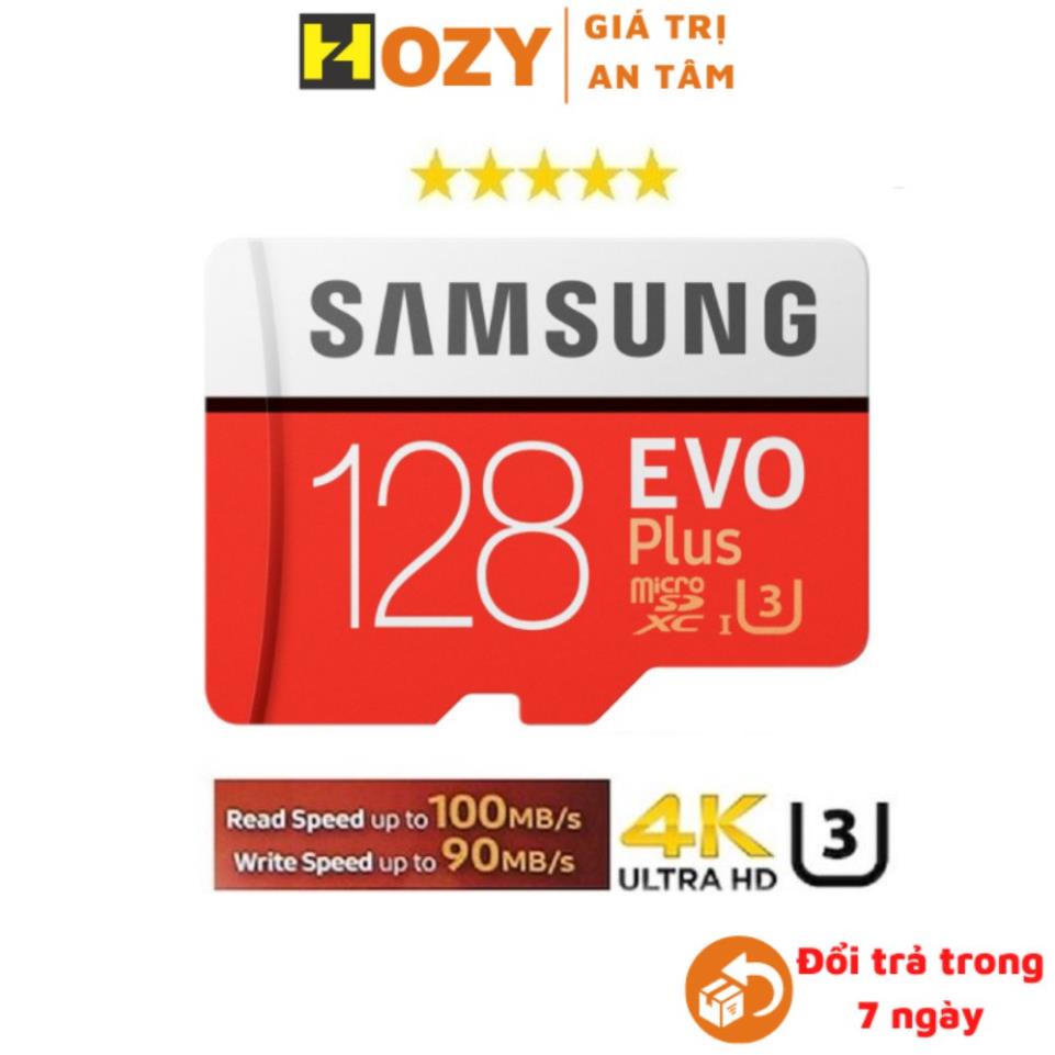 Thẻ nhớ 128gb samsung U3 Class 10–chuyên dụng cho camera, điện thoại, máy ảnh | BigBuy360 - bigbuy360.vn