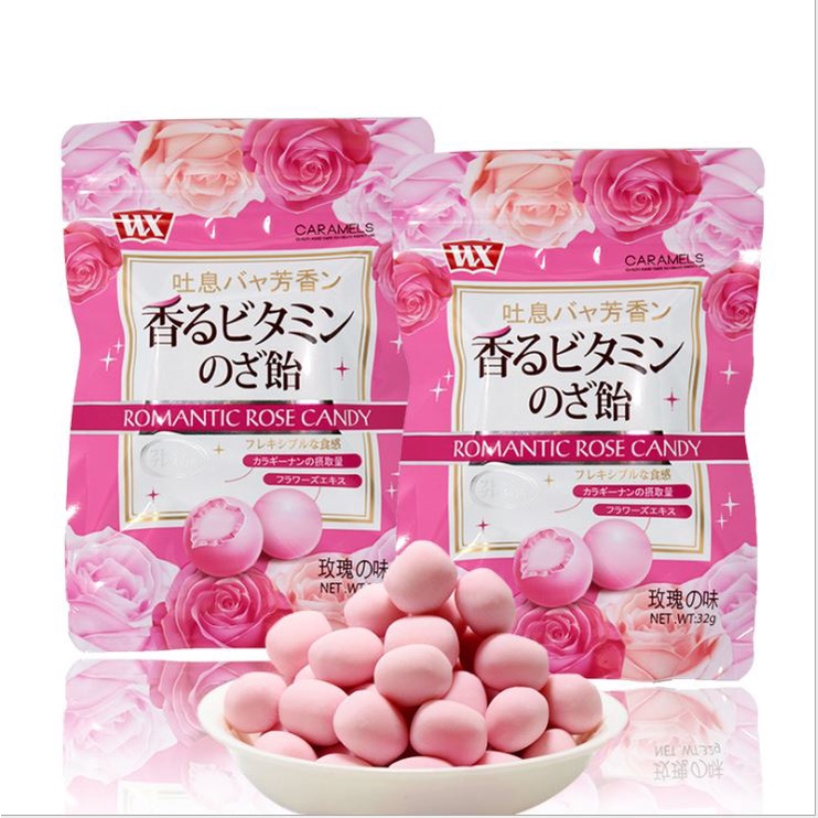 Kẹo Hoa Hồng Romatic Rose Candy Siêu Ngon - Gói 32gr [BÃO SALE]