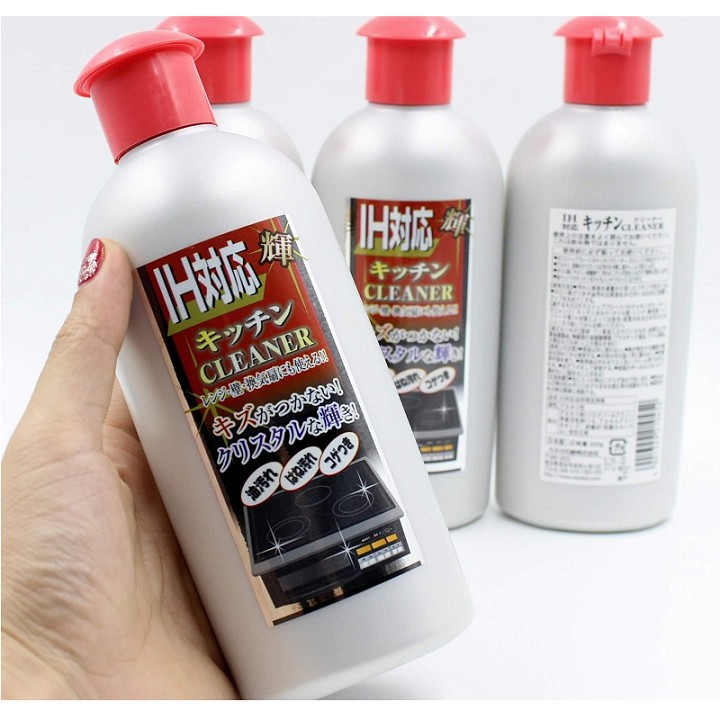 Dung dịch vệ sinh bếp từ, bếp hồng ngoại ,nước rửa bếp từ Nhật Bản IH Cleaner chai 300ml