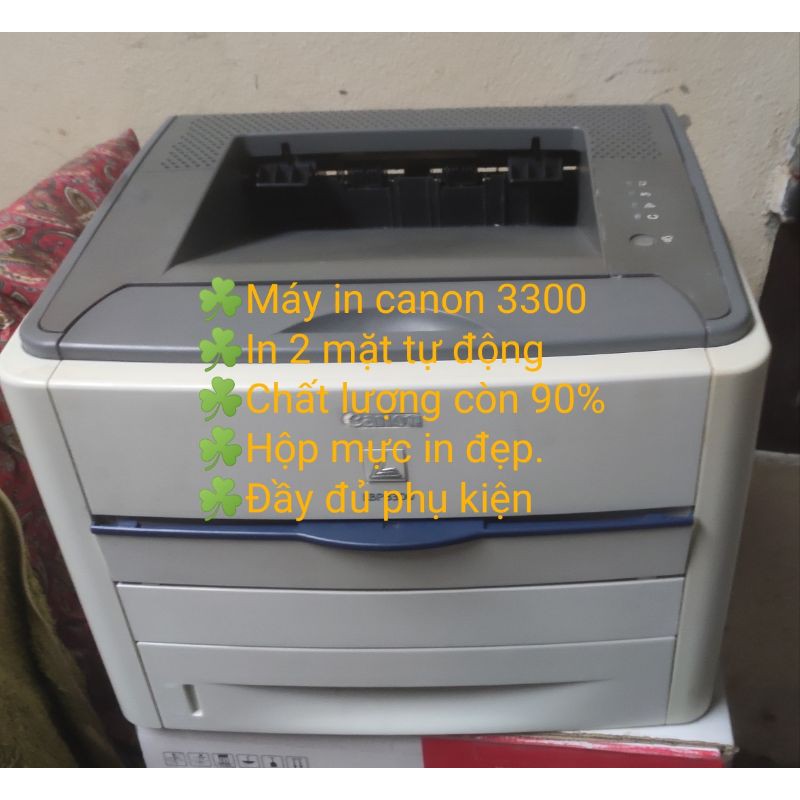 Máy in 2 mặt tự động canon 3300 cũ