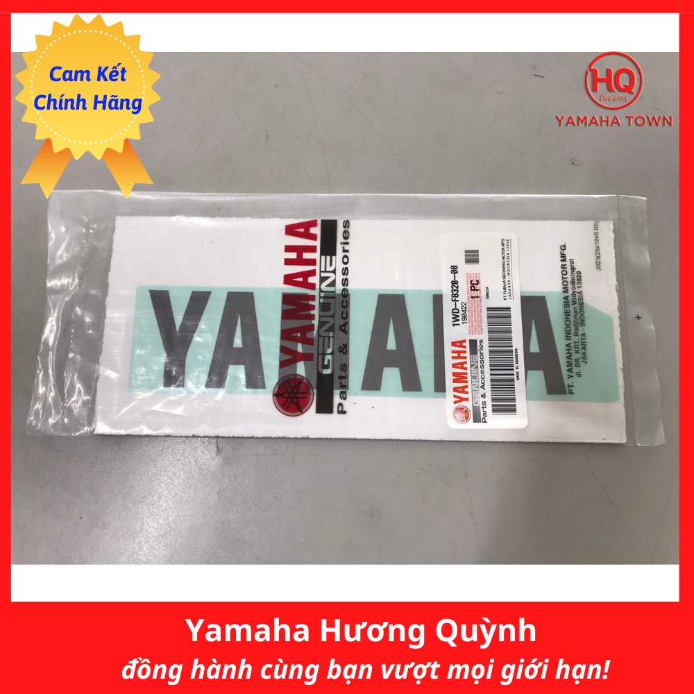 Tem dán xe máy chữ Yamaha chính hãng - Yamaha Town Hương Quỳnh