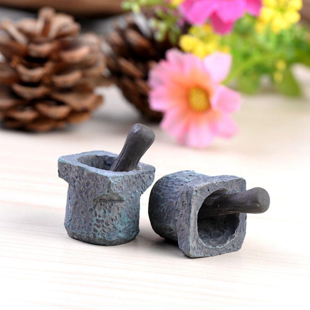 YIYU Đồ trang trí Cối Xay Tiêu Mini Nhân Tạo Dùng Trang Trí Nhà Búp Bê