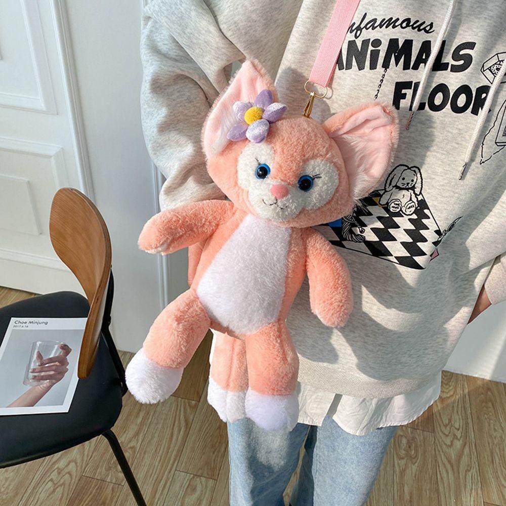 Túi Đeo Vai Vải Bông Lina Bell Dễ Thương Dành Cho Nữ Sinh