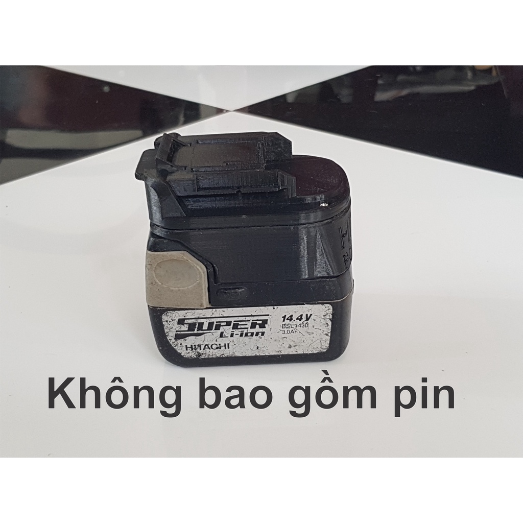 Đế chuyển Pin Hitachi 14.4v Trượt cho máy Makita Trượt