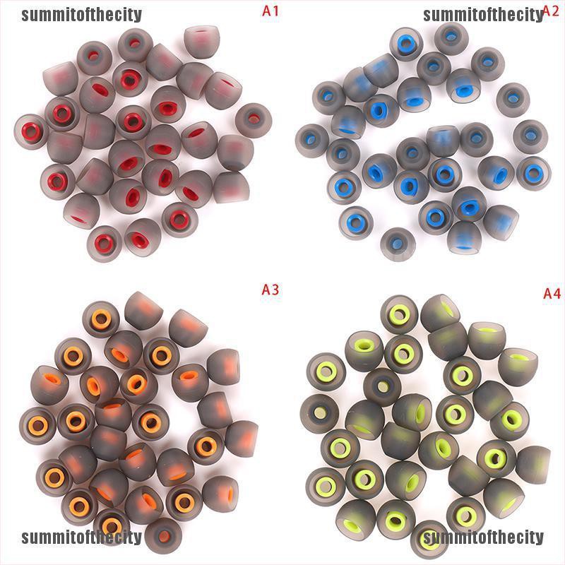 Set 30 Nút Tai Nghe Thay Thế Bằng silicone Chống Ồn