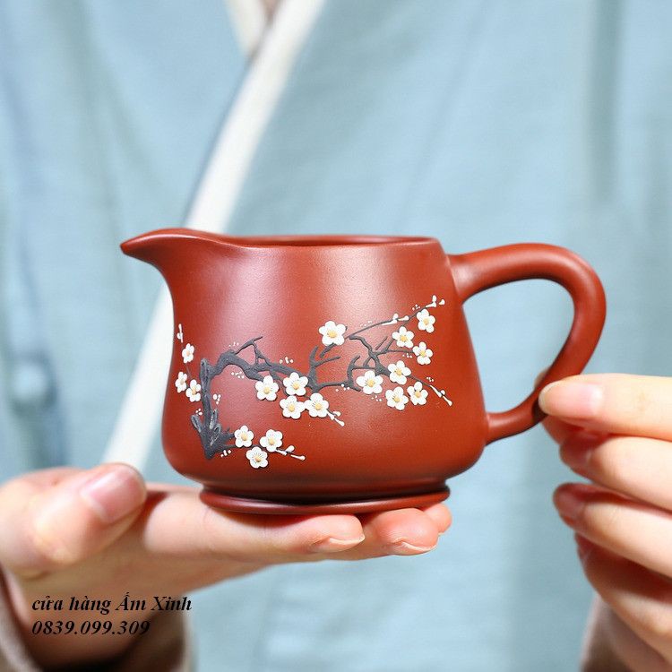 Tống Chuyên trà Tử Sa 240 ml Hoa Mai Trắng (Đại Hồng Bào)