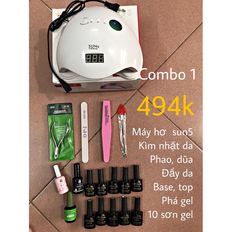 Combo làm nail tại nhà