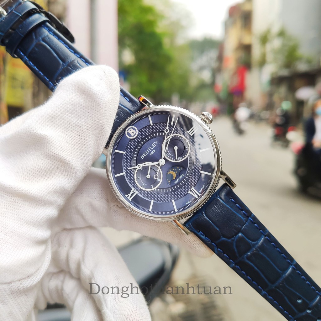 Đồng hồ nam Bentley Moonphase BL1865-30MWNN
