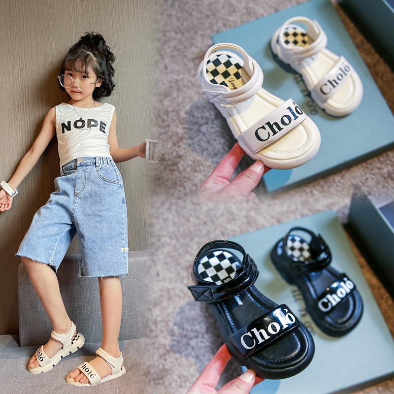 Dép sandal học sinh 2023 mã JN6882 Quảng Châu cao cấp cho bé gái từ size 26 đến 36