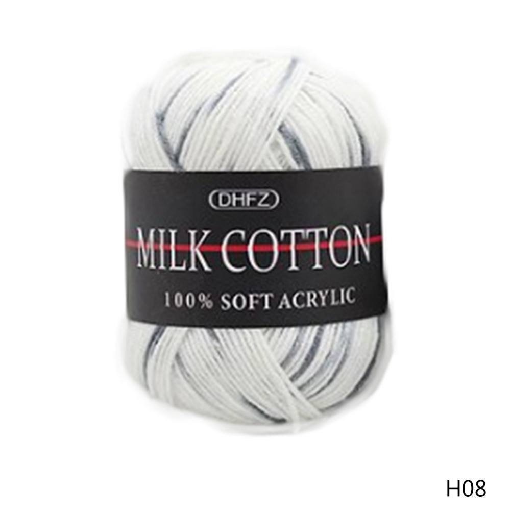 Cuộn len Milk Cotton nhiều màu 50g