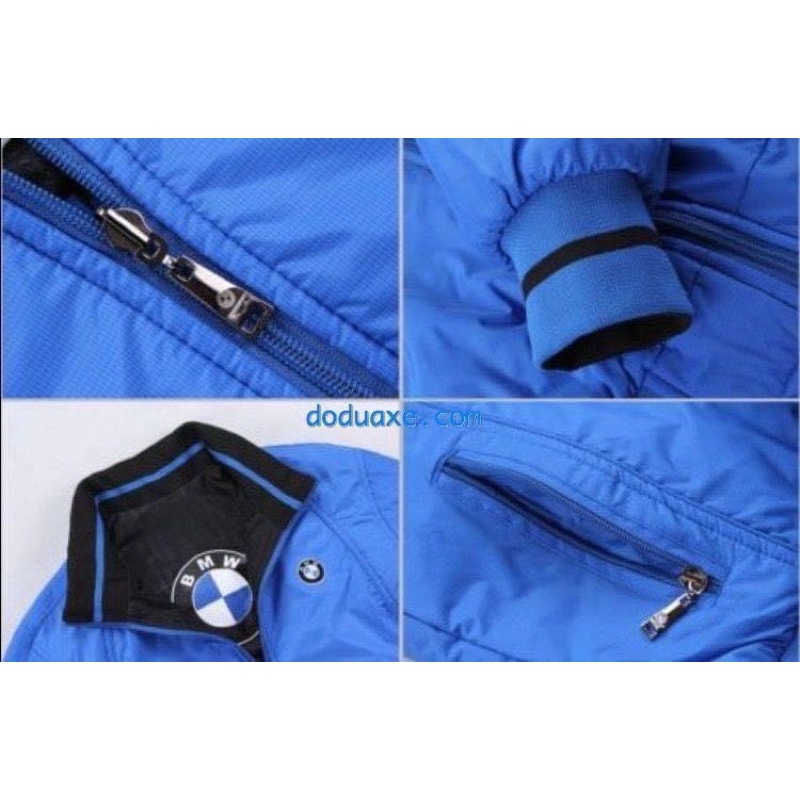 Áo khoác dù chống nước BMW 2 mặt