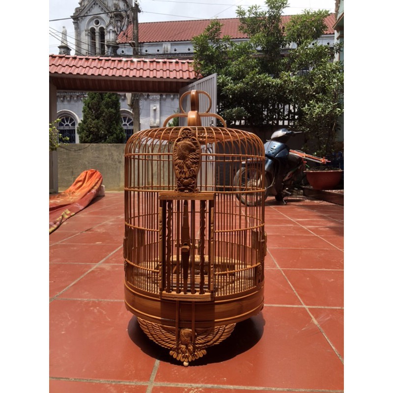Lồng Mi Đục Tích Đại Bàng Siêu Đẹp, Lồng Nuôi Họa Mi, Khướu Trúc Già Đục Đại Bàng Loại 1