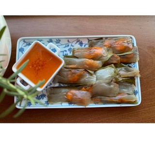 [ BÁNH CHUẨN VỊ HUẾ ] BÁNH BỘT LỌC TÔM ĐẤT MỀM - DAI -DẺO KÈM MẮM CAY NGỌT