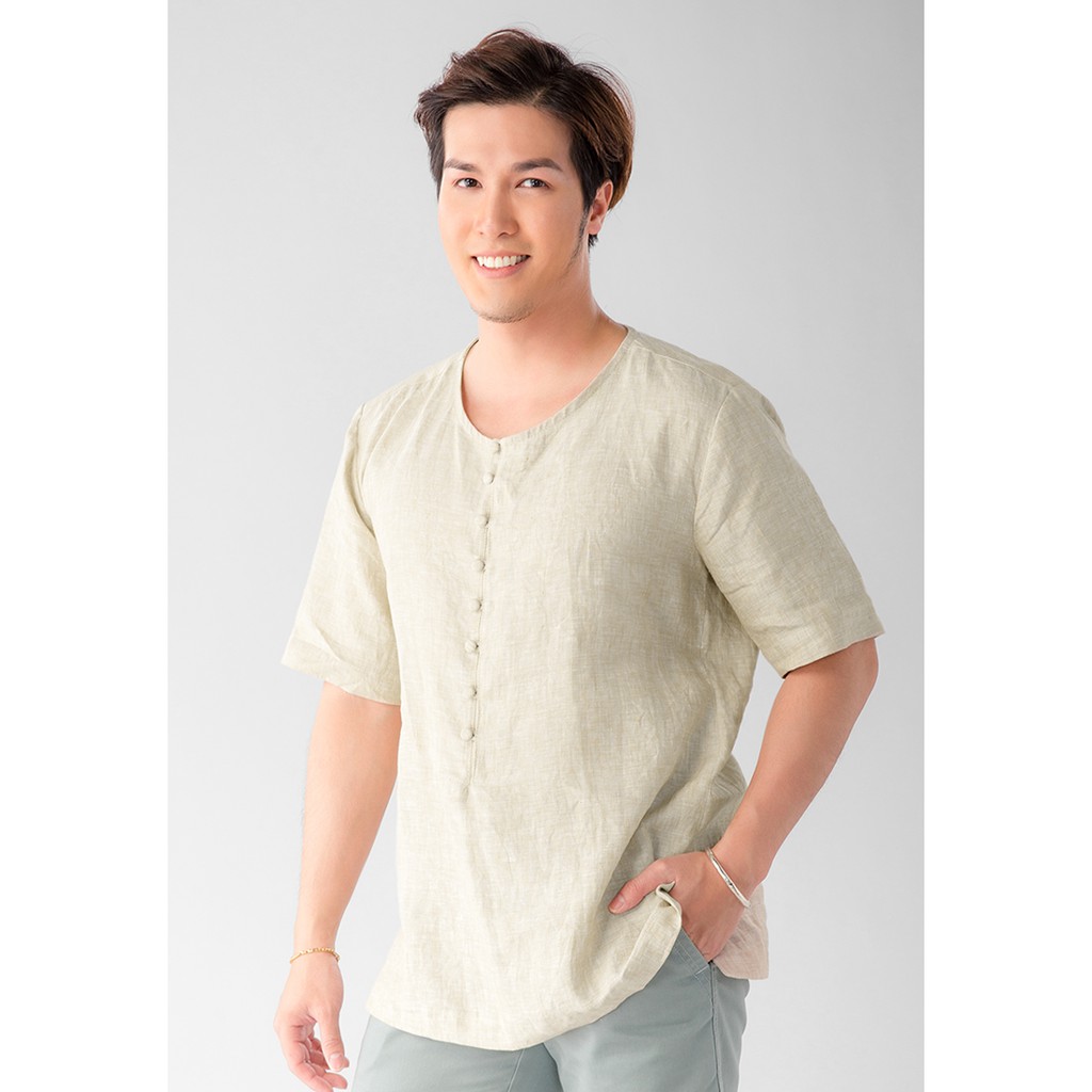 Finn-Áo Kiểu Linen F08