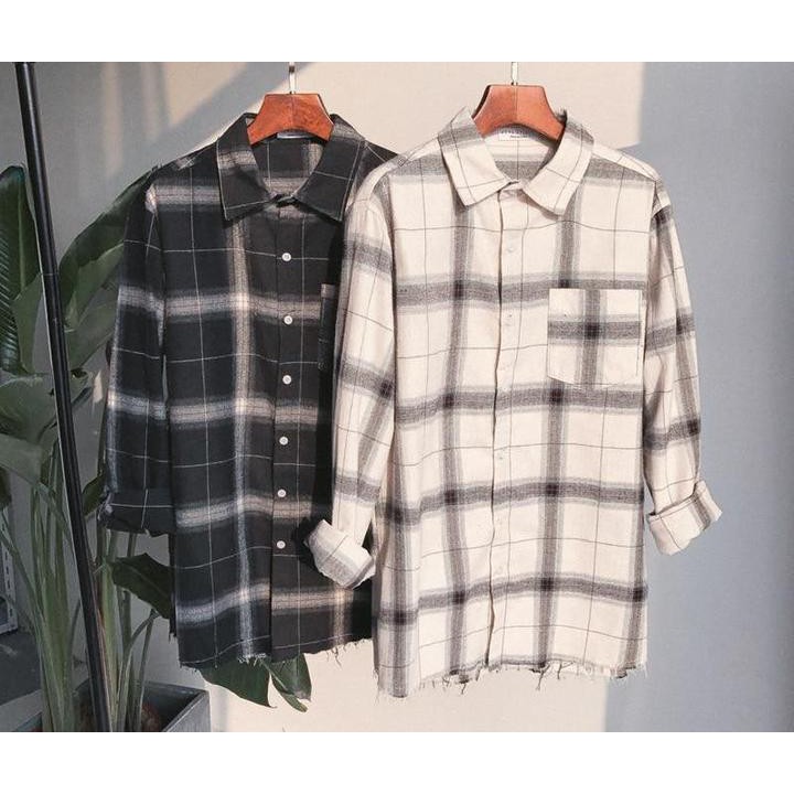 Áo Khoác Sơ Mi 💖FREESHIP💖 Áo Sơ Mi Caro 5STAR, Vải Không nhăn, không xù, Không Phai Màu | BigBuy360 - bigbuy360.vn