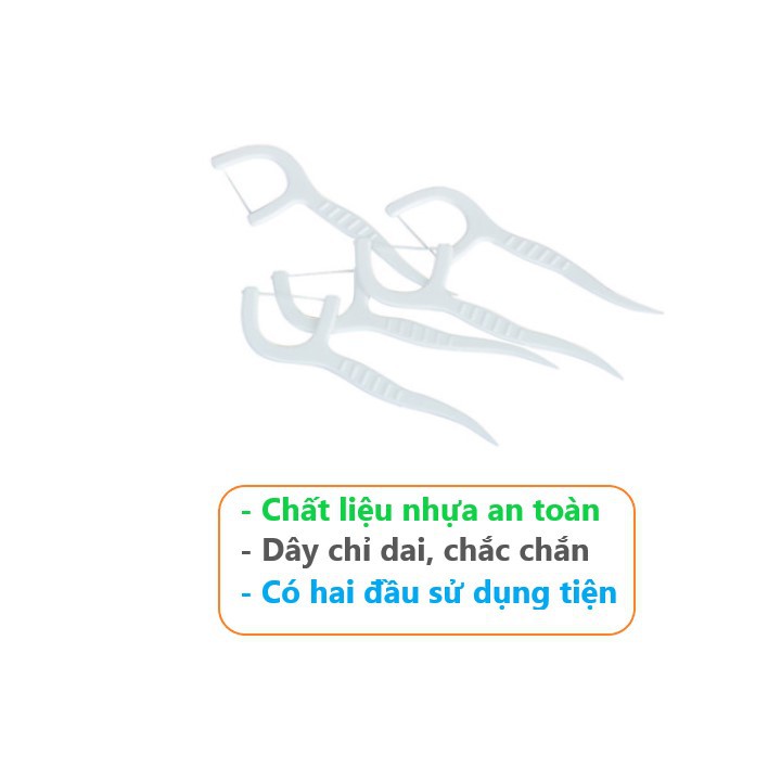 Tăm Chỉ Nha Khoa Oraltana  - Tăm nhựa làm sạch kẽ răng giá rẻ chất lượng tốt