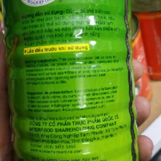 Nước Cốt Dừa Wonderfarm 400ml