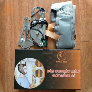 (Mẫu Mới) (Dạng móc treo) Đai Kéo Giãn Cột Sống Cổ Spinal Belt