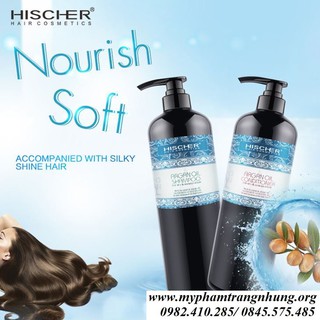 DẦU GỘI HISCHER DẦU GỘI TỐT NHẤT CHO TÓC MỎNG CHAI 1000ML