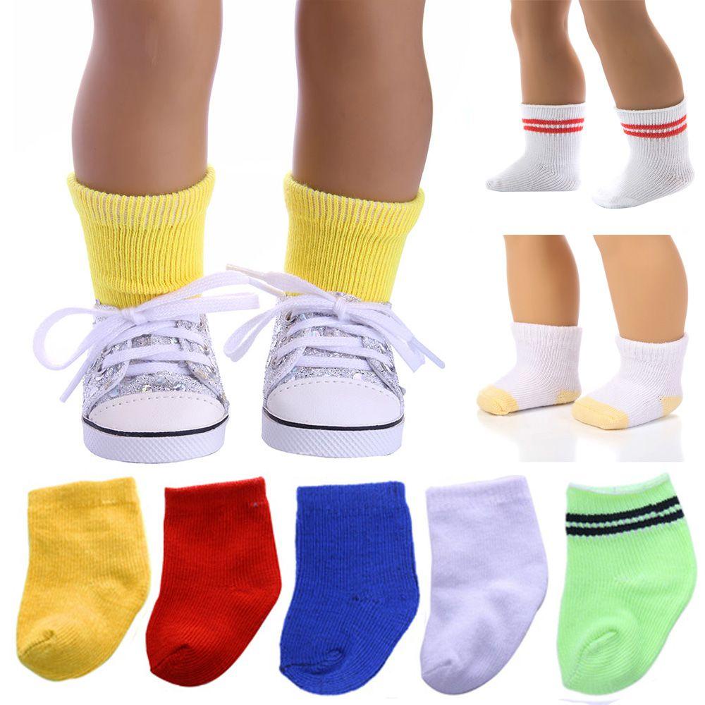 1 Đôi Tất Chân Mini Nhiều Màu Cho Búp Bê LAYOR1