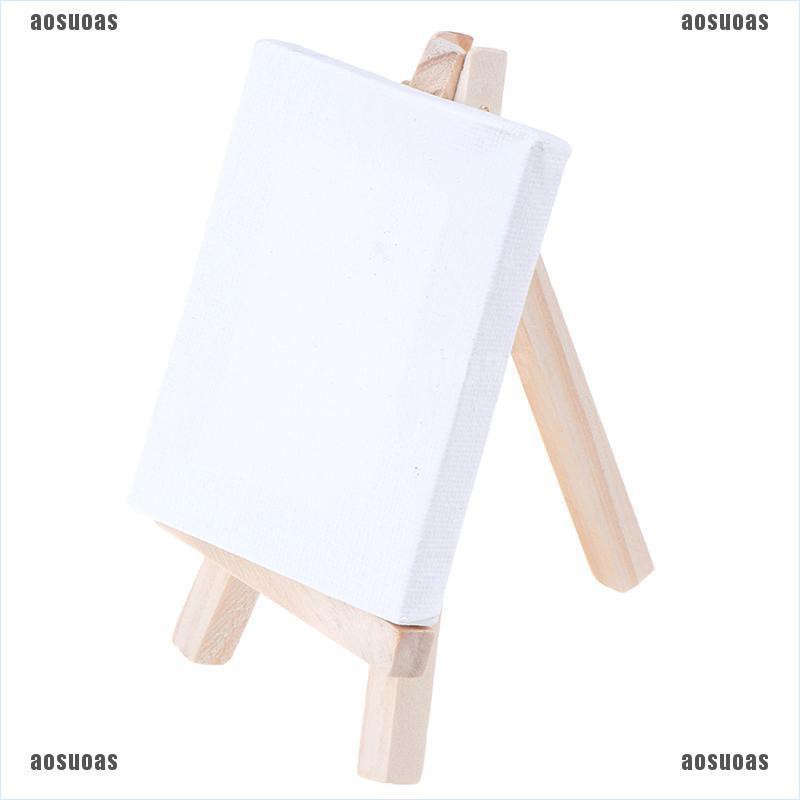 Giá Đỡ Ba Chân Mini Bằng Gỗ Dùng Trưng Bày Tranh Canvas Tiện Dụng