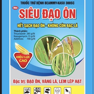 Chế Phẩm BEAM - Siêu Đạo Ôn gói 18ml đặc trị đạo ôn lá, đạo ôn cổ bông, bạc lá, cháy mép lá, nấm cổ bông, đốm lá