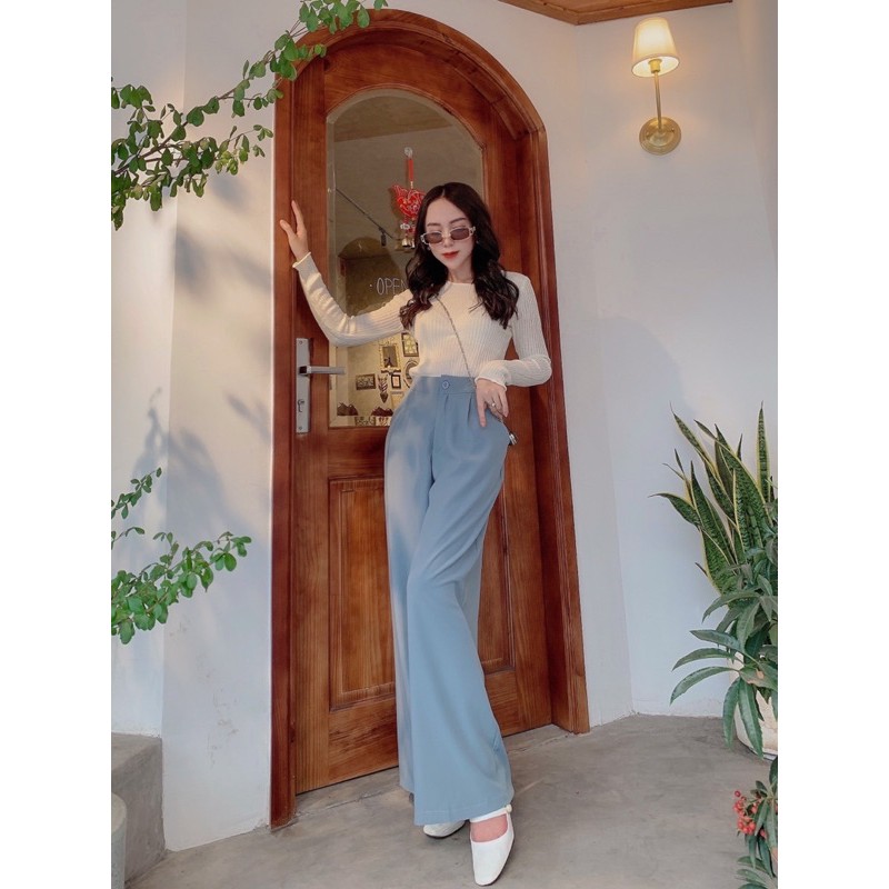 QUẦN SUÔNG NỮ - Chất liệu Kaki cao cấp - Phiên bản Màu Pastel -  [THIẾT KẾ]