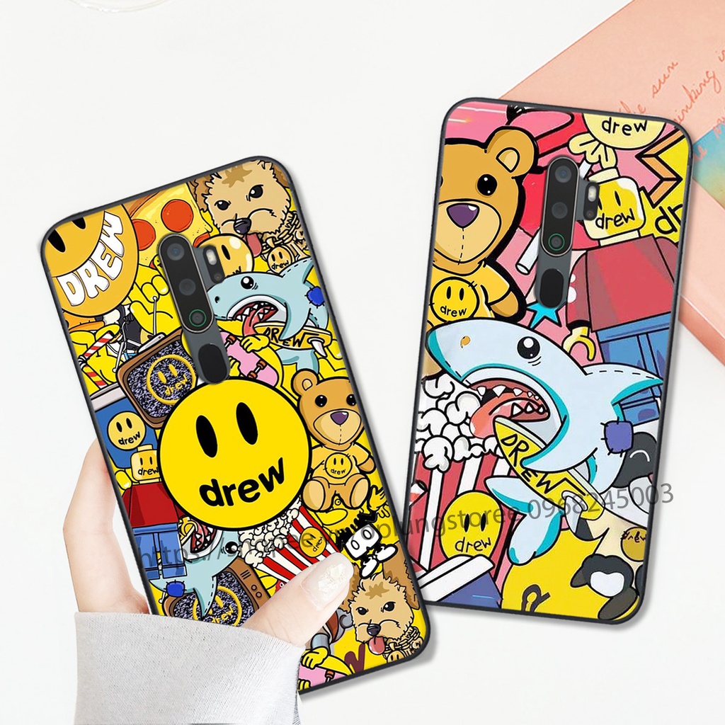 Ốp lưng oppo A5 2020 / A9 2020 in hình thương hiệu thời trang đa sắc cá tính.