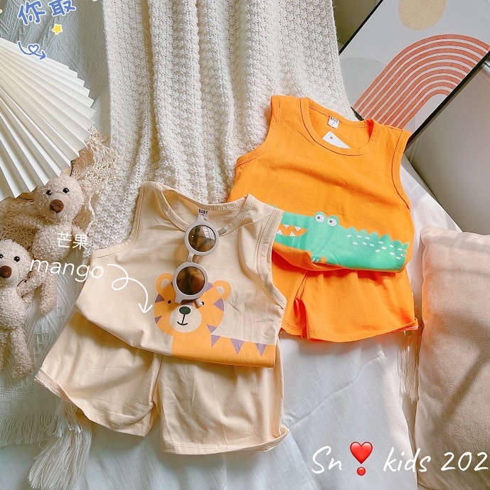 Bộ đũi cao cấp cho bé trai 8-20kg