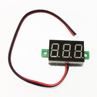 Đồng hồ đo áp hiển thị Led 7 đoạn 3.7 - 32VDC