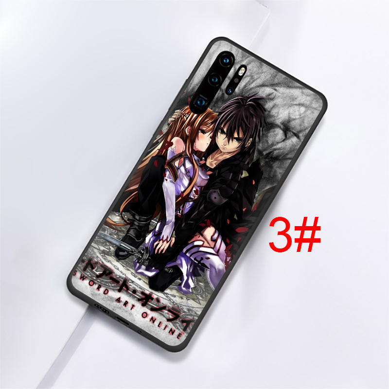 D81 Sword Art Online Huawei Nova 2 Lite 2i 3 3i 4 4E 5 5T 6 7 Pro SE Soft Phone Case