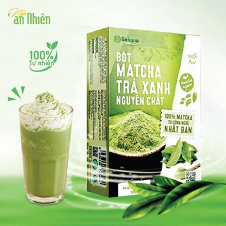 Bột matcha trà xanh BEHENA - matcha Nhật Bản Nguyên Chất 100% Từ Công Nghệ Nhật Bản Hộp 50g