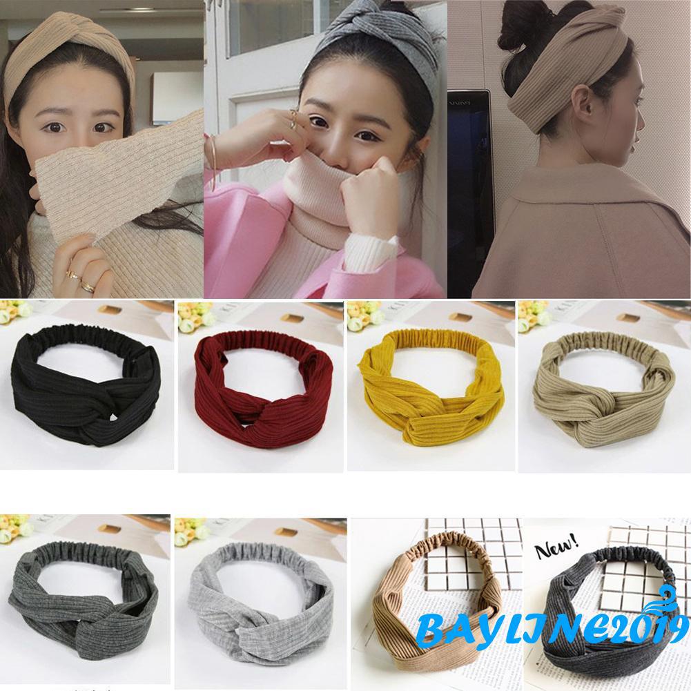 Băng đô vải nhung nhiều màu thời trang nữ tính