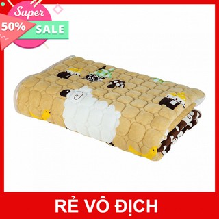 Thảm Nỉ Nhung Trải Giường Họa Tiết Siêu Ấm Thảm Trải Giường Mùa Đông siêu ấm