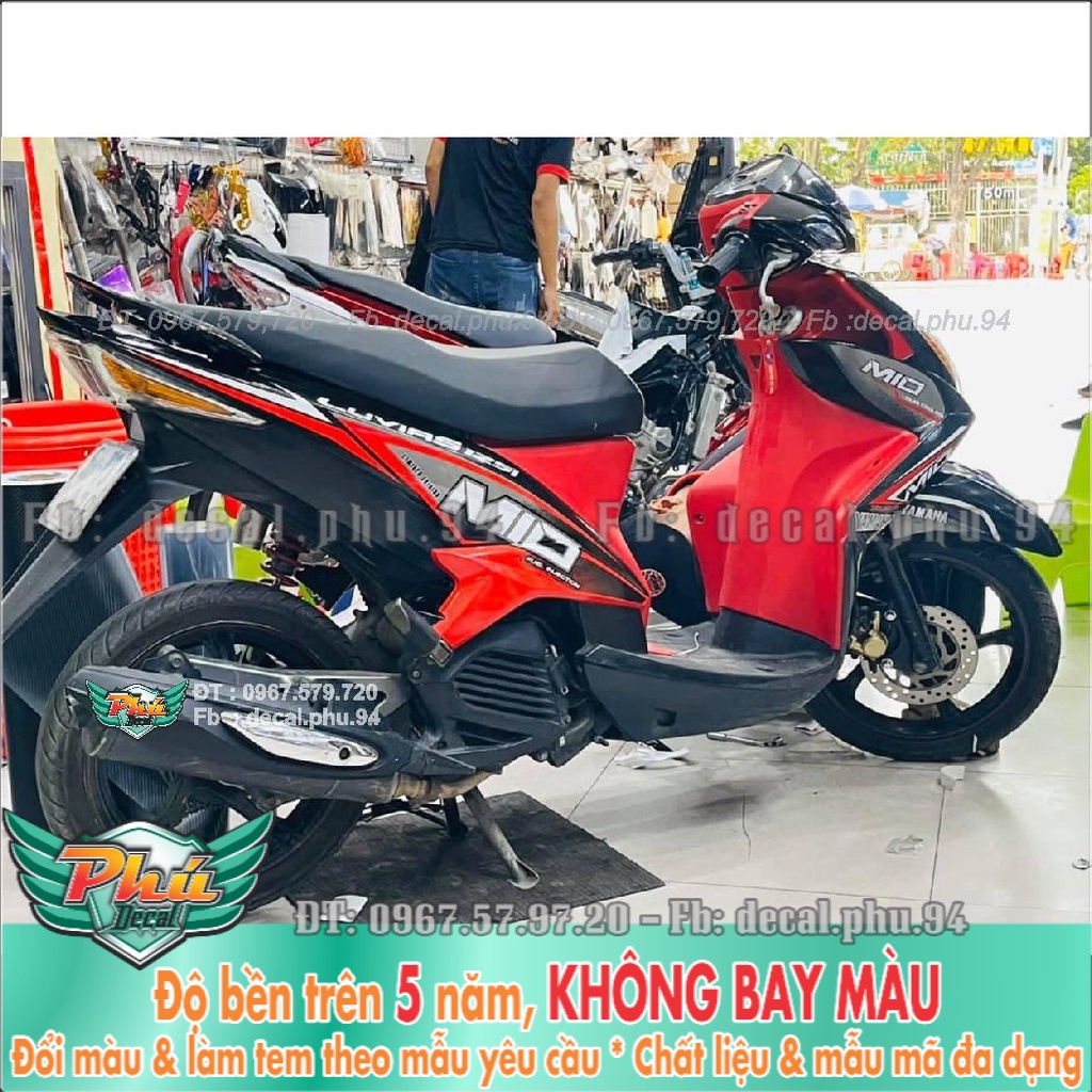 Tem Rời Luvias đỏ đen (K)